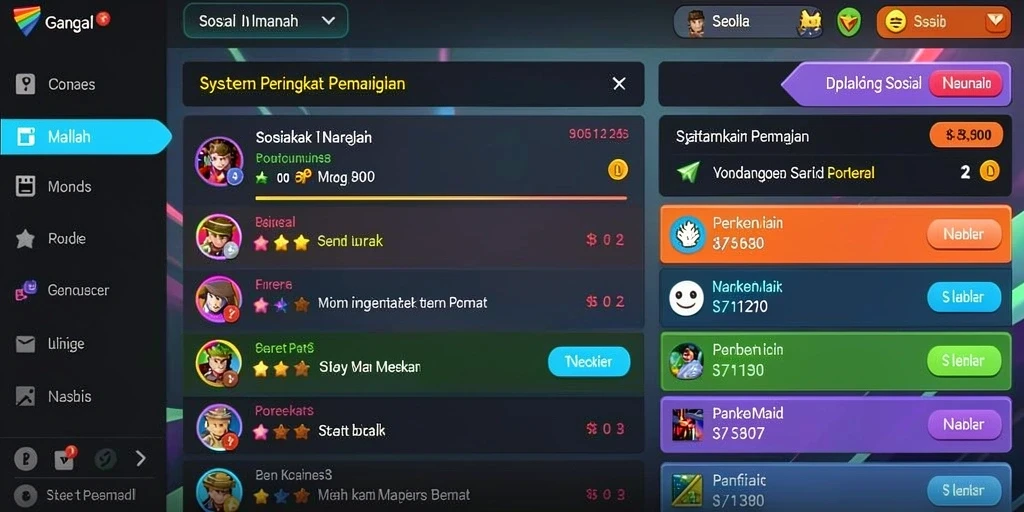 Sistem reward yang menguntungkan bagi pemain.
