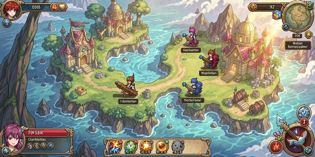 Pengalaman multiplayer yang seru dan interaktif.