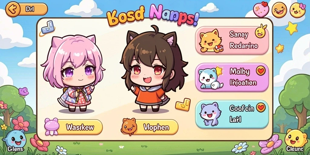 Menu promosi yang menarik perhatian pengguna.