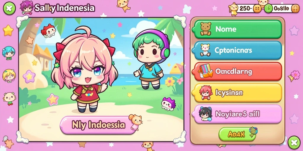 Grafis yang memukau dan penuh warna.