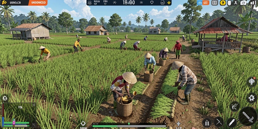 Fitur sosial yang mempertemukan pemain dari berbagai tempat.