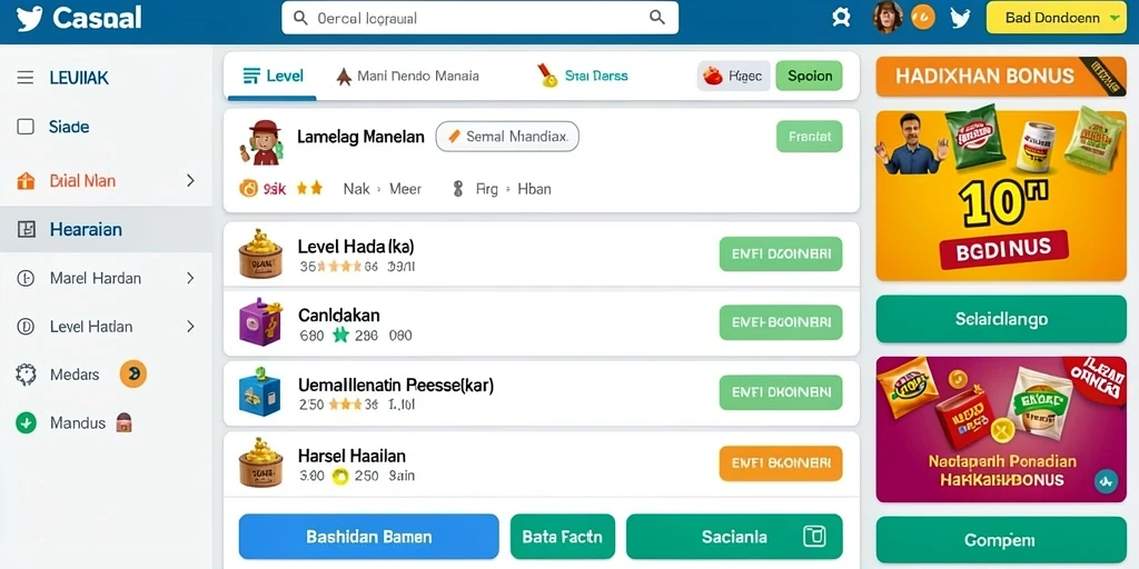 Fitur bonus menarik yang membuat permainan semakin menyenangkan.