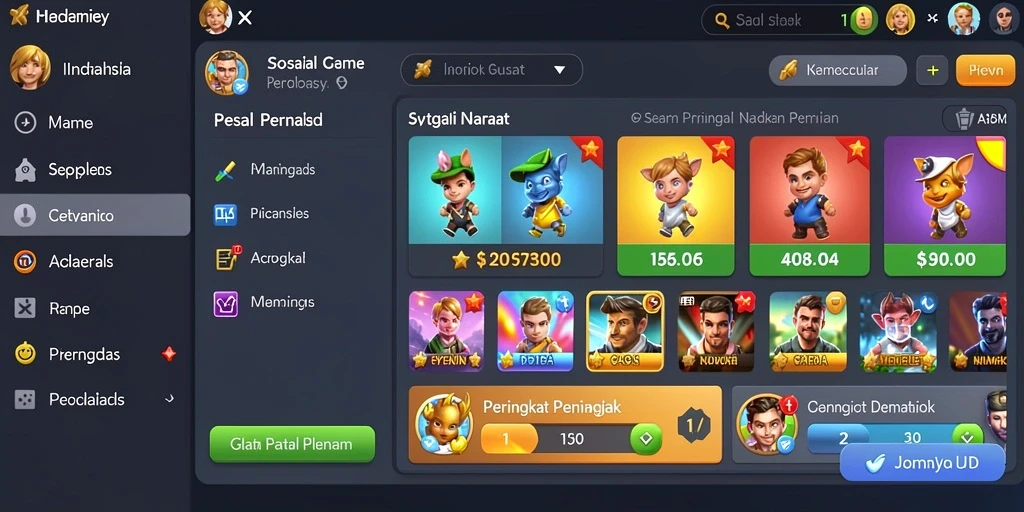 Mode multiplayer yang seru dan kompetitif.