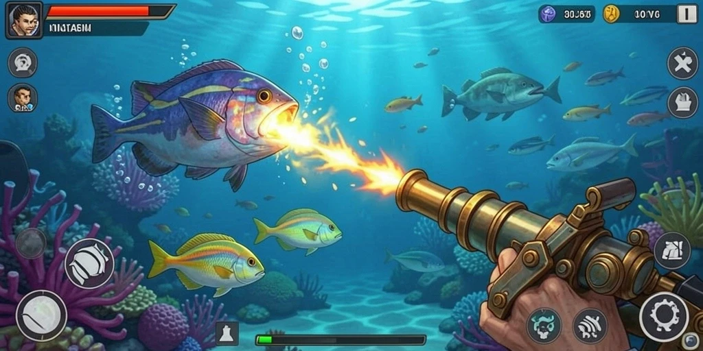 Screenshot menunjukkan momen seru saat gameplay berlangsung.