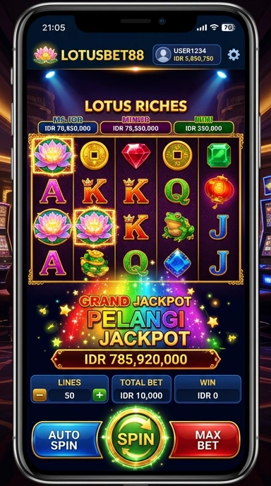 lotusbet88 — layar beranda